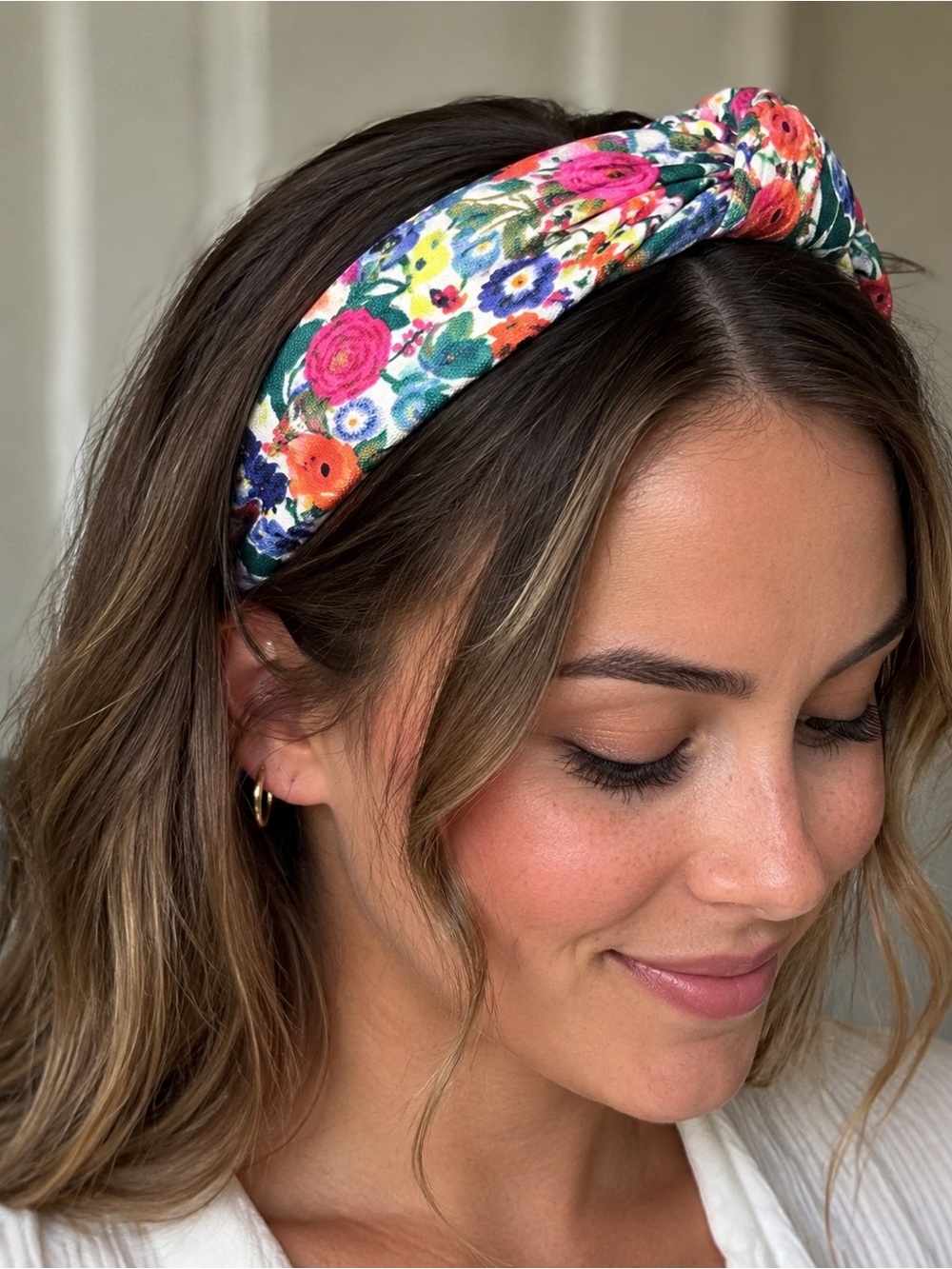 Floral Knot Headband - Multicolor